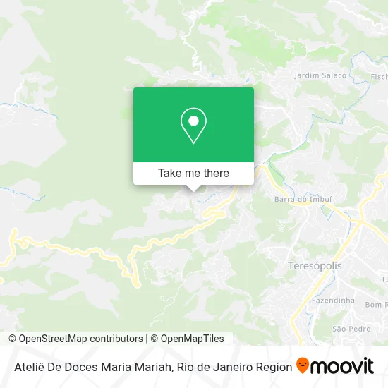Ateliê De Doces Maria Mariah map