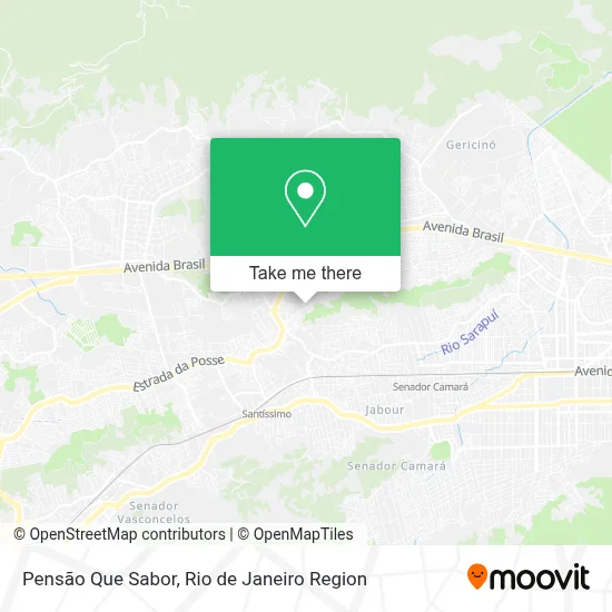 Pensão Que Sabor map