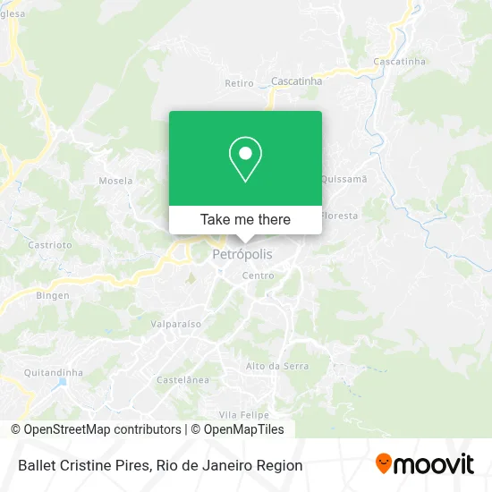 Ballet Cristine Pires map