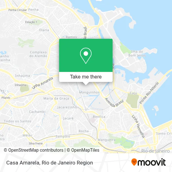 Casa Amarela map