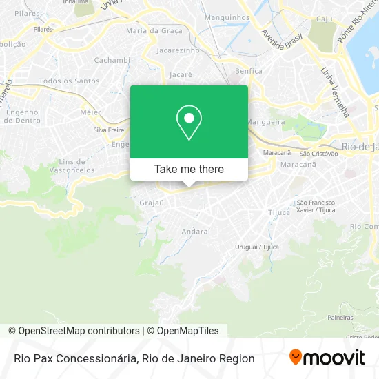 Rio Pax Concessionária map