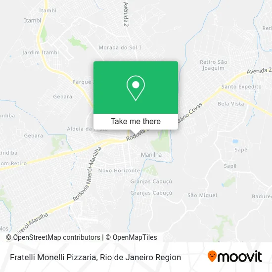 Fratelli Monelli Pizzaria map