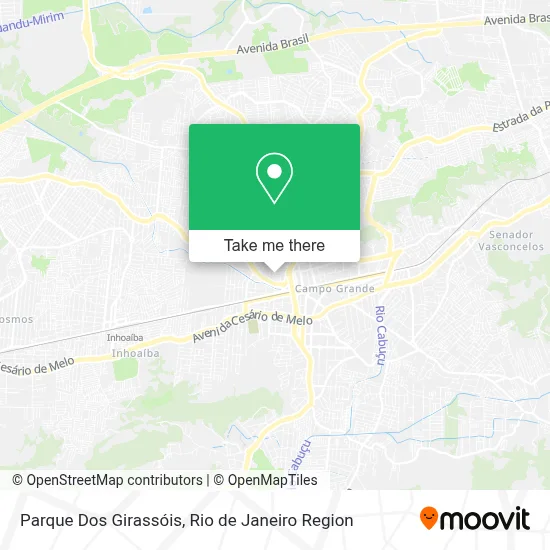 Parque Dos Girassóis map