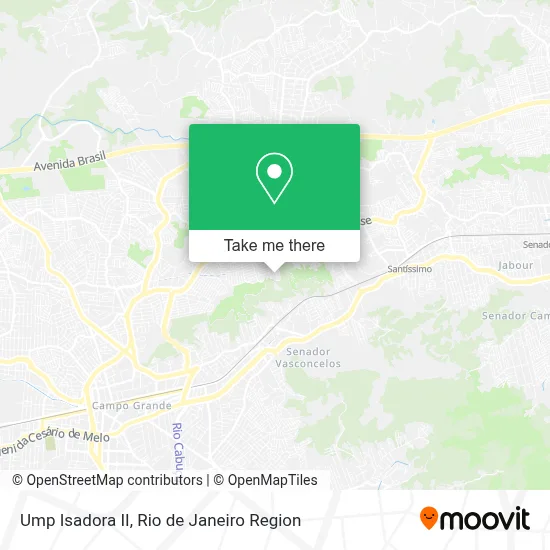 Ump Isadora II map