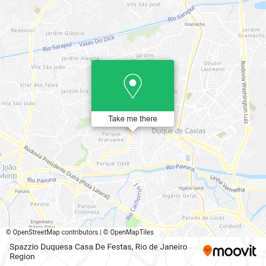 Spazzio Duquesa Casa De Festas map