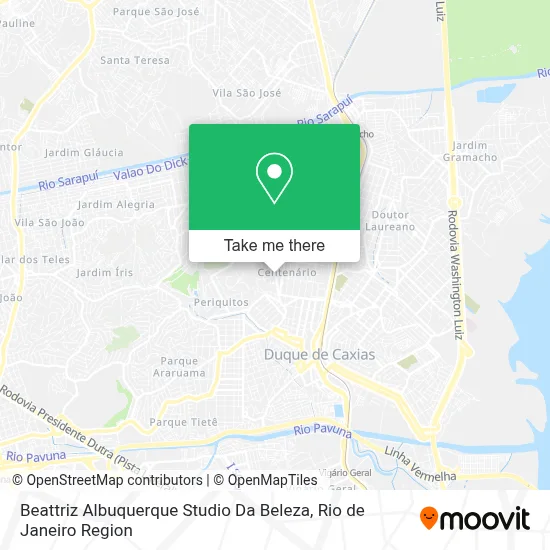 Beattriz Albuquerque Studio Da Beleza map