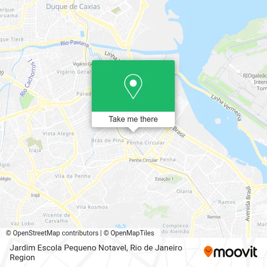 Jardim Escola Pequeno Notavel map