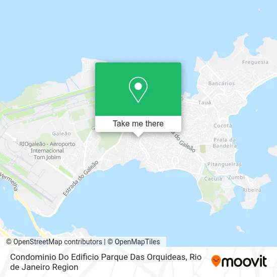 Condominio Do Edificio Parque Das Orquideas map