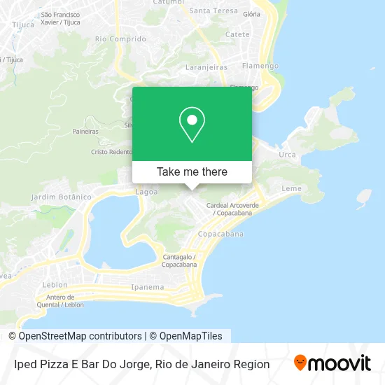 Iped Pizza E Bar Do Jorge map