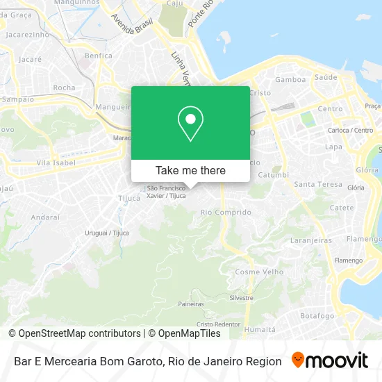 Bar E Mercearia Bom Garoto map