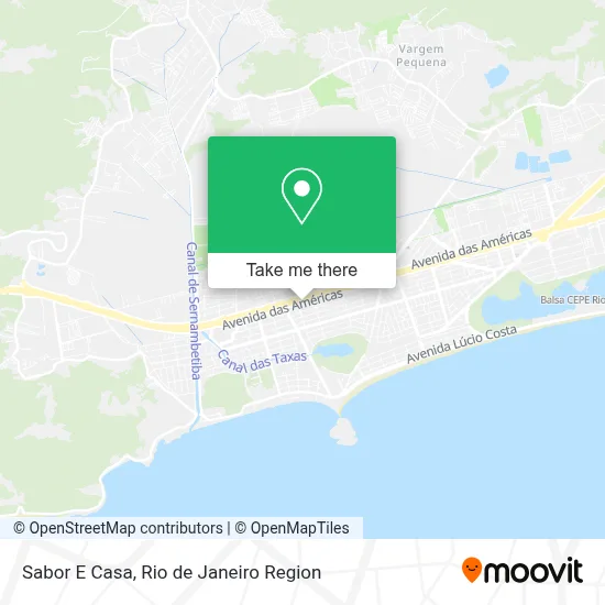 Sabor E Casa map