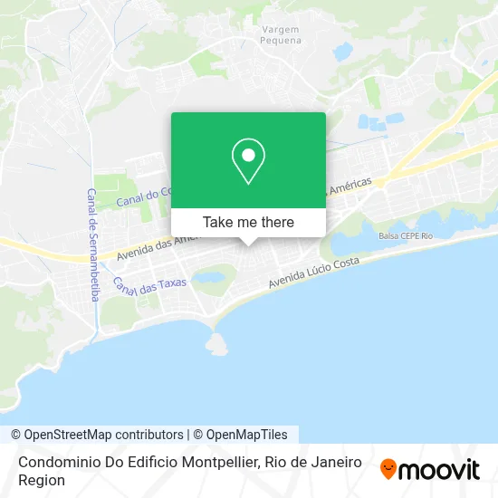 Condominio Do Edificio Montpellier map