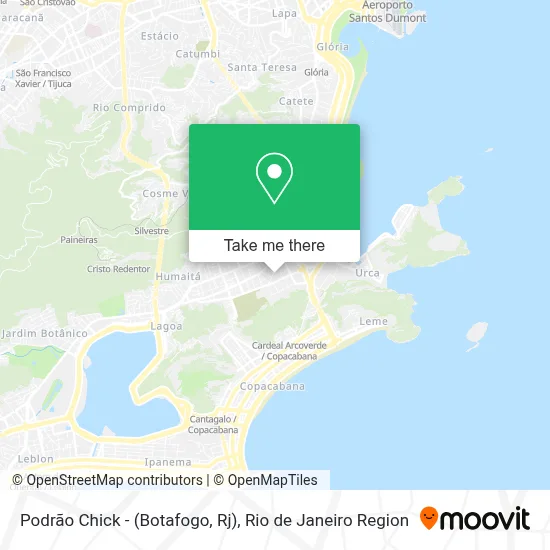 Podrão Chick - (Botafogo, Rj) map