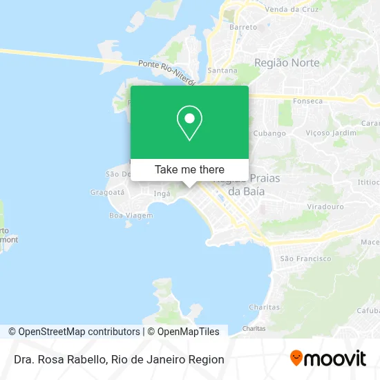 Dra. Rosa Rabello map
