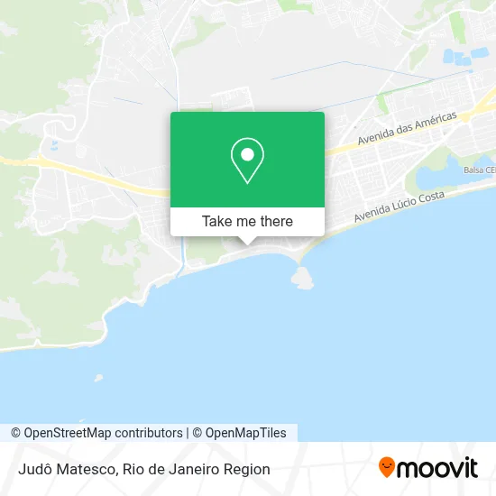 Judô Matesco map