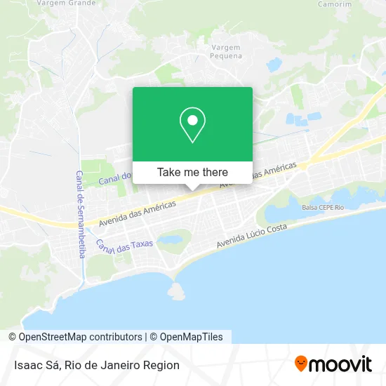 Isaac Sá map