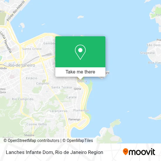 Lanches Infante Dom map