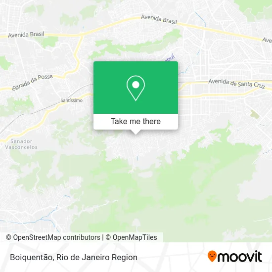Boiquentão map