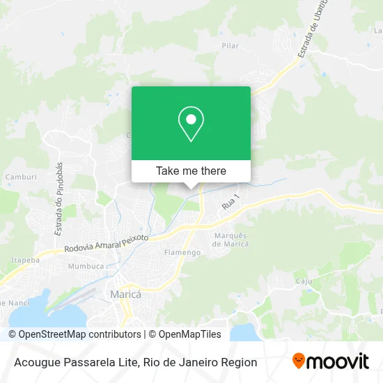 Acougue Passarela Lite map
