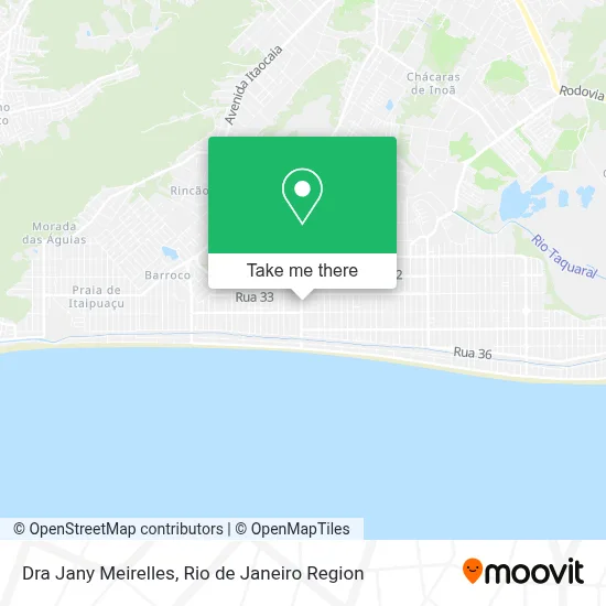 Dra Jany Meirelles map
