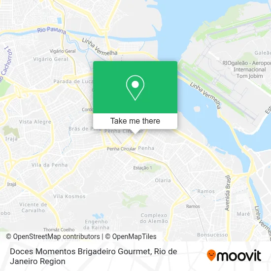 Doces Momentos Brigadeiro Gourmet map