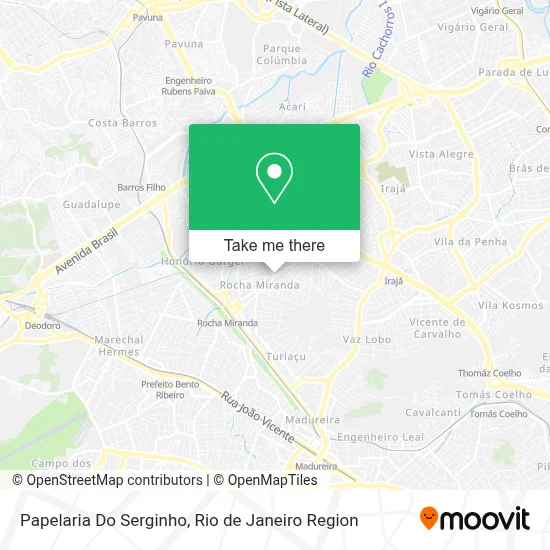 Papelaria Do Serginho map