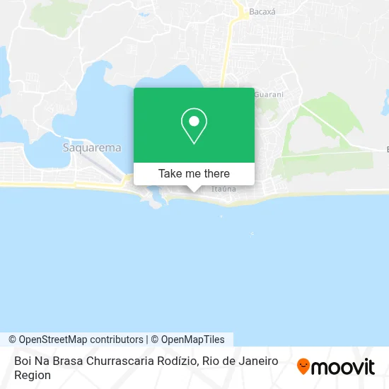 Boi Na Brasa Churrascaria Rodízio map