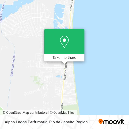 Alpha Lagos Perfumaria map
