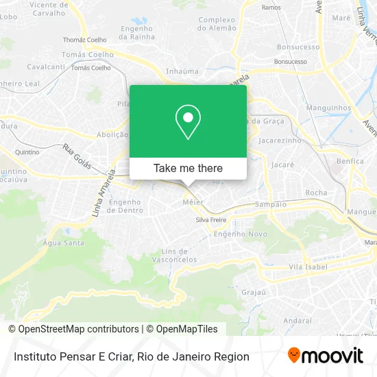 Instituto Pensar E Criar map