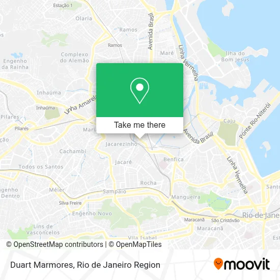 Duart Marmores map