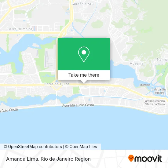 Amanda Lima map