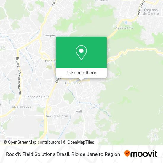 Rock'N'Field Solutions Brasil map
