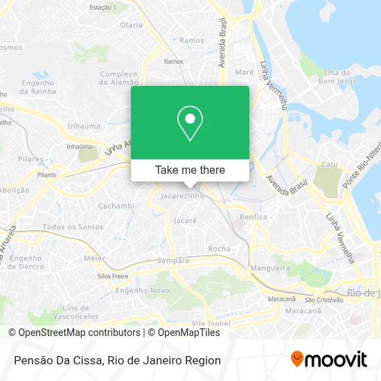 Pensão Da Cissa map