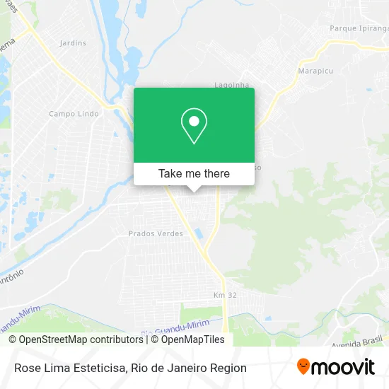 Rose Lima Esteticisa map