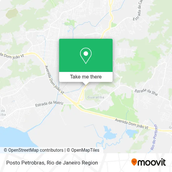Posto Petrobras map