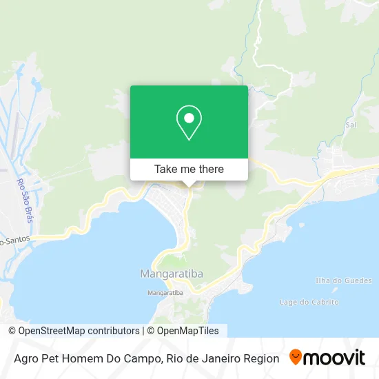 Agro Pet Homem Do Campo map