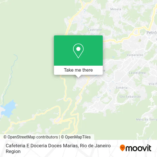 Cafeteria E Doceria Doces Marias map