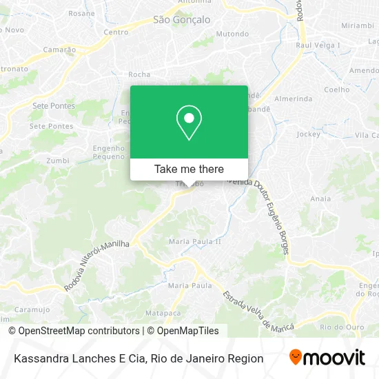 Kassandra Lanches E Cia map