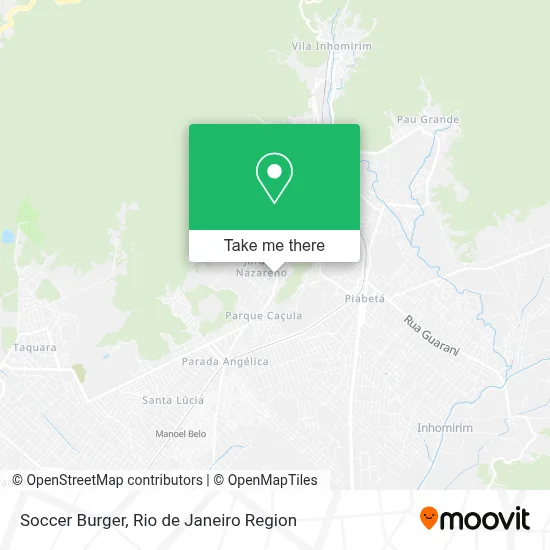 Soccer Burger map