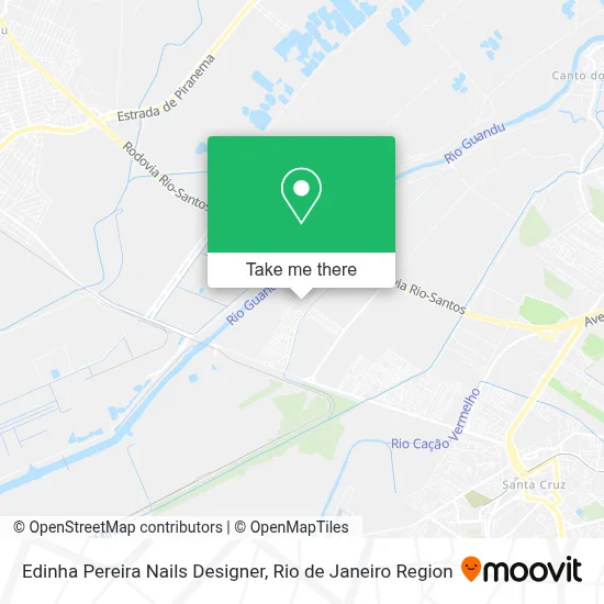 Edinha Pereira Nails Designer map