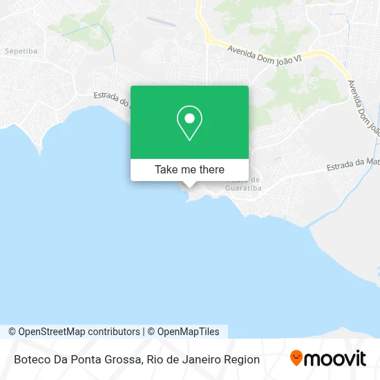 Boteco Da Ponta Grossa map