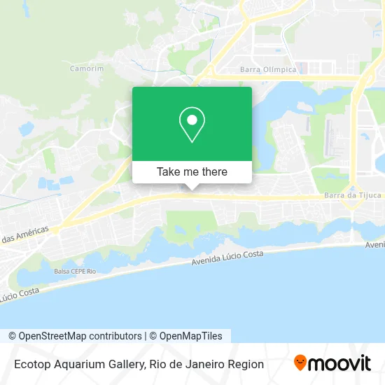 Ecotop Aquarium Gallery map