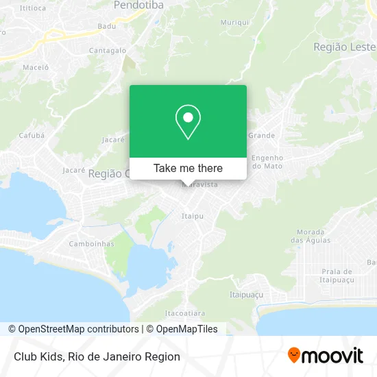 Club Kids map