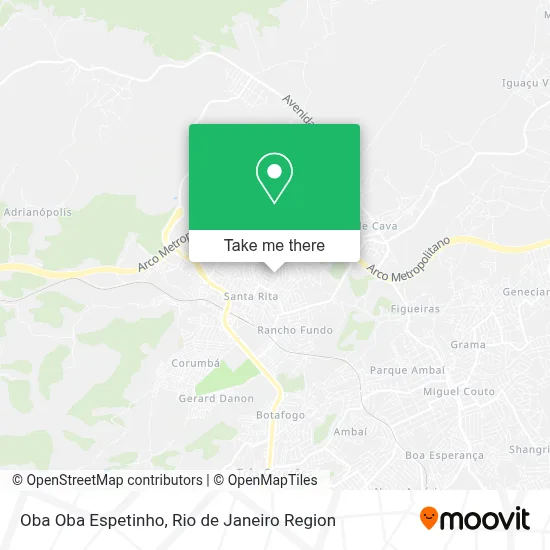 Oba Oba Espetinho map