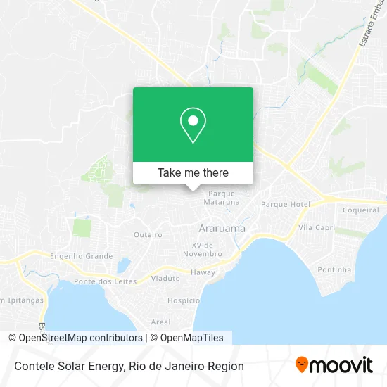 Contele Solar Energy map