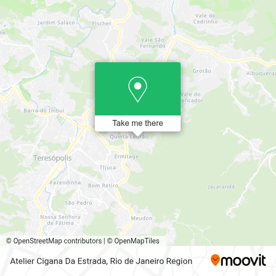 Atelier Cigana Da Estrada map