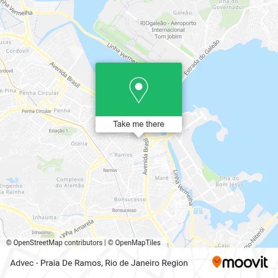 Advec - Praia De Ramos map