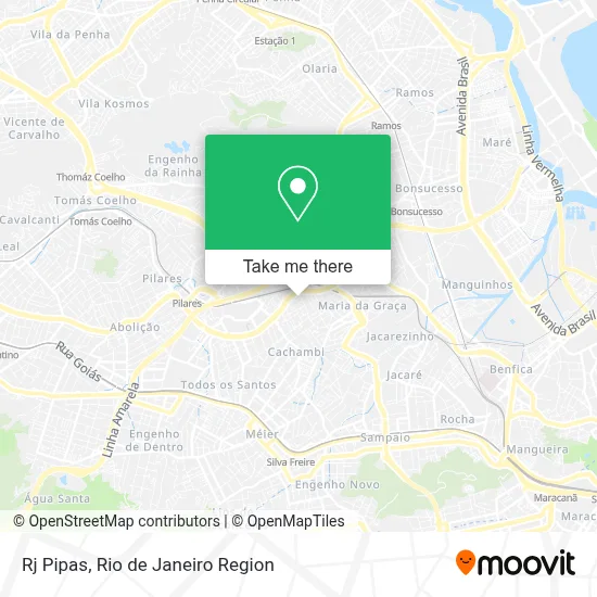 Rj Pipas map