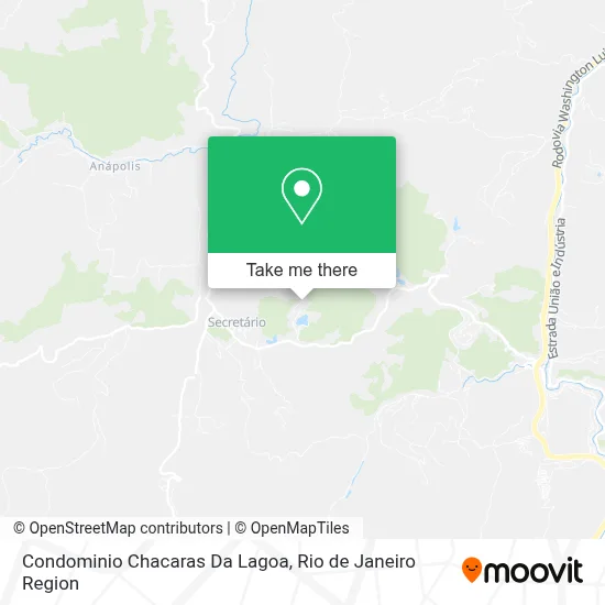 Condominio Chacaras Da Lagoa map