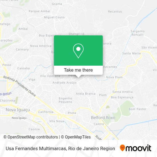Usa Fernandes Multimarcas map